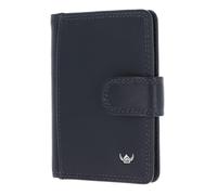 Golden Head Cuir étui pour Carte de crédit Polo RFID Protect Kartenetui mit Riegel 4516 Marineblau Bleu Marine