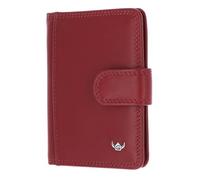 Golden Head Cuir étui pour Carte de crédit Polo RFID Protect Kartenetui mit Riegel 4516 Rot Rouge foncé