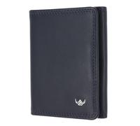 Golden Head Cuir étui pour Carte de crédit Polo RFID Protect Minischeintasche 1012 Marineblau Bleu Marine