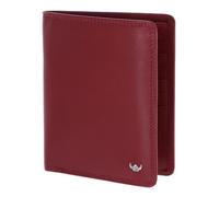 Golden Head Cuir étui pour Carte de crédit Polo RFID Protect Scheintasche Ohne Münzfach 1328 Rot Rouge foncé