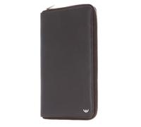 Golden Head Cuir étui pour Carte d'identité Capri RFID Protect RV-Reise Brieftasche 4487 Dunkelbraun Marron foncé