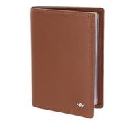 Golden Head Cuir étui pour Carte d'identité Polo RFID Protect Ausweisetui 4430 Cognac Brun