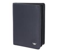 Golden Head Cuir étui pour Carte d'identité Polo RFID Protect Ausweisetui mit Scheinfach 4476 Marineblau Bleu Marine