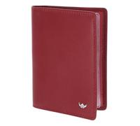 Golden Head Cuir étui pour Carte d'identité Polo RFID Protect Ausweishülle 4408 Rot Rouge foncé