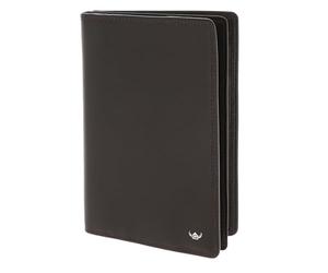 Golden Head Cuir étui pour Carte d'identité Polo RFID Protect Brieftasche mit RV 4040 Dunkelbraun Marron foncé