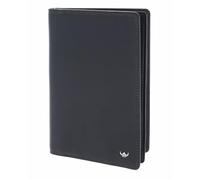 Golden Head Porte-monnaie Polo RFID en cuir 11,5 cm bleu