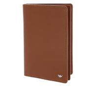 Golden Head Cuir étui pour Carte d'identité Polo RFID Protect Brieftasche mit RV 4041 Cognac Brun