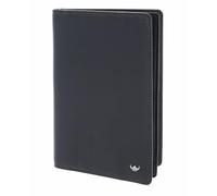 Golden Head Polo Porte-monnaie Protection RFID Cuir véritable 11.5 cm bleu