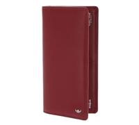 Golden Head Polo Porte-monnaie Protection RFID Cuir véritable 19 cm rouge
