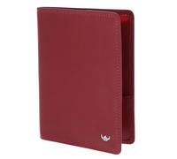 Golden Head Cuir étui pour Carte d'identité Polo RFID Protect Reisepassetui 4455 Rot Rouge foncé