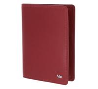 Golden Head Cuir étui pour Carte d'identité Polo RFID Protect Reisepasshülle 4453 Rot Rouge foncé