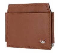 Golden Head Polo Porte-monnaie Protection RFID Cuir véritable 11 cm brun