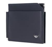 Golden Head Cuir Porte-Cartes Pince à Billets Polo Clip-Scheintasche 1960 Marineblau Bleu Marine