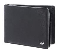 Golden Head Cuir Porte-Monnaie Capri RFID Protect Scheintasche mit Geheimfach 1159 Schwarz Noir