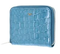 Golden Head Cuir Porte-Monnaie Cayenne RFID Protect Zipped Wallet Azure Bleu