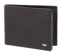 Golden Head Cuir Porte-Monnaie Dublin RFID Protect Scheintasche 1154 Braun Marron foncé