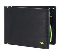 Golden Head Cuir Porte-Monnaie Neon RFID Protect Scheintasche mit RV-Münzfach 1139 Schwarz Noir