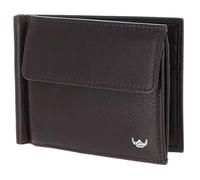 Golden Head Cuir Porte-Monnaie Pince à Billets Capri RFID Protect Clip-Scheintasche 1921 Dunkelbraun Marron foncé