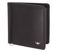 Golden Head Cuir Porte-Monnaie Pince à Billets Polo RFID Protect Clip-Scheintasche 1959 Dunkelbraun Marron foncé