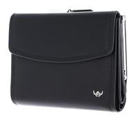 Golden Head Cuir Porte-Monnaie Polo RFID Protect Bügelbörse 2123 Schwarz Noir