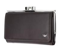 Golden Head Cuir Porte-Monnaie Polo RFID Protect Bügelbörse 2157 Dunkelbraun Marron foncé