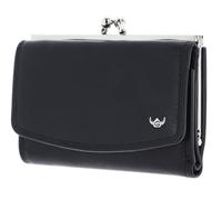 Golden Head Porte-monnaie Polo RFID cuir 12 cm noir