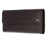 Golden Head Cuir Porte-Monnaie Polo RFID Protect Damenbörse 2088 Dunkelbraun Marron foncé