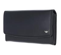 Golden Head Cuir Porte-Monnaie Polo RFID Protect Damenbörse 2823 Schwarz Noir