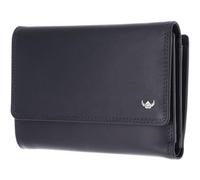 Golden Head Cuir Porte-Monnaie Polo RFID Protect Damenbörse 2829 Marineblau Bleu Marine