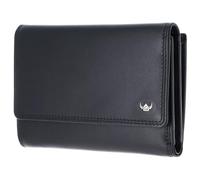 Golden Head Cuir Porte-Monnaie Polo RFID Protect Damenbörse 2829 Schwarz Noir