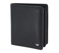 Golden Head Cuir Porte-Monnaie Polo RFID Protect Kombischeintasche 1231 Schwarz Noir