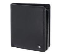 Golden Head Cuir Porte-Monnaie Polo RFID Protect Kombischeintasche 1232 Schwarz Noir