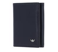 Golden Head Cuir Porte-Monnaie Polo RFID Protect Minischeintasche 1011 Marineblau Bleu Marine