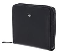 Golden Head Cuir Porte-Monnaie Polo RFID Protect RV-Damenbörse 2826 Schwarz Noir