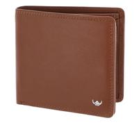 Golden Head Polo Porte-monnaie Protection RFID Cuir véritable 11 cm brun