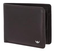 Golden Head Porte-monnaie Polo RFID cuir 11 cm brun