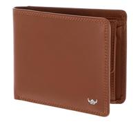 Golden Head Porte-monnaie Polo RFID en cuir 12,5 cm brun