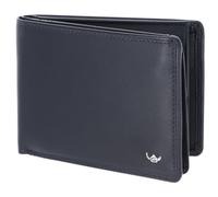 Golden Head Cuir Porte-Monnaie Polo RFID Protect Scheintasche mit Geheimfach 1159 Marineblau Bleu Marine