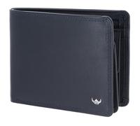 Golden Head Cuir Porte-Monnaie Polo RFID Protect Scheintasche mit RV 1364 Marineblau Bleu Marine