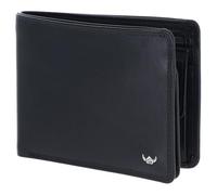 Golden Head Cuir Porte-Monnaie Polo RFID Protect Scheintasche mit RV 1364 Schwarz Noir