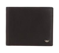 Golden Head Dublin Porte-monnaie Protection RFID Cuir véritable 10 cm brun