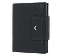 Golden Head Cuir Porte-Monnaie Dublin RFID Protect Kombischeintasche mit Riegel 1238 Schwarz Noir