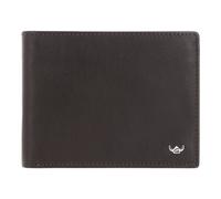 Golden Head Cuir Porte-Monnaie Dublin RFID Protect Scheintasche 1154 Braun Marron foncé