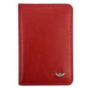 Golden Head Étui pour carte de crédit rouge pour homme - Pol o RFID Protect Credit Card Case 136528