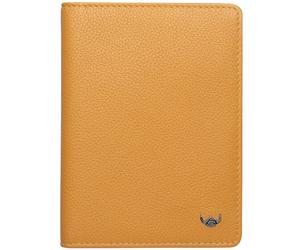 Golden Head Étui pour cartes d'identité Madrid RFID en cuir 9 cm jaune