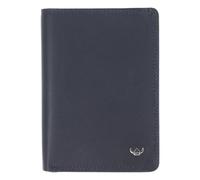 Golden Head Etui pour cartes d'identité Polo RFID en cuir 9 cm bleu
