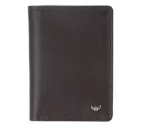 Golden Head Etui pour cartes d'identité Polo RFID en cuir 9 cm brun