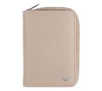 Golden Head Madrid Porte-monnaie Protection RFID Cuir véritable 11.5 cm gris