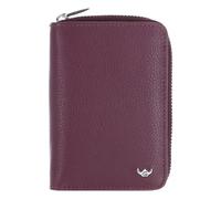 Golden Head Madrid Porte-monnaie Protection RFID Cuir véritable 11.5 cm rouge