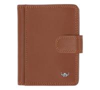 Golden Head Polo Étui pour cartes de crédit Protection RFID Cuir véritable 8 cm brun